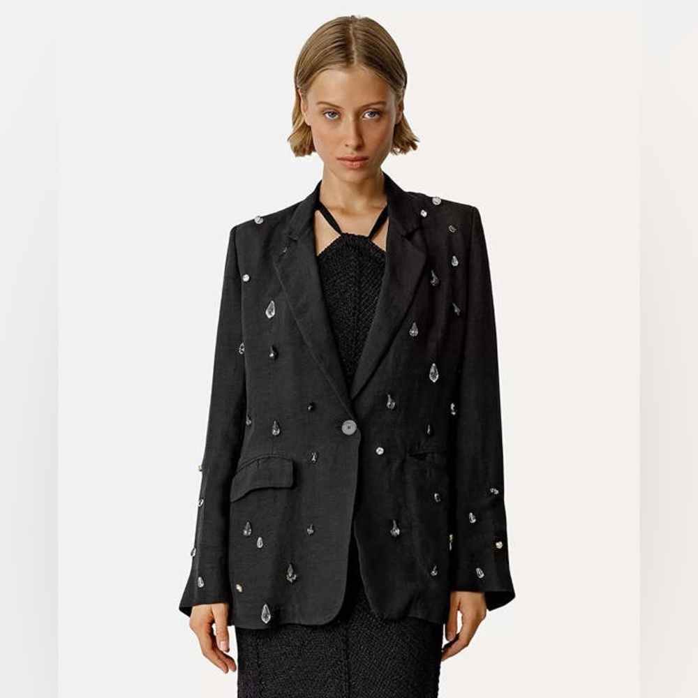 Forte Forte Ripstop Fluid Viscose Blazer Jacket‎